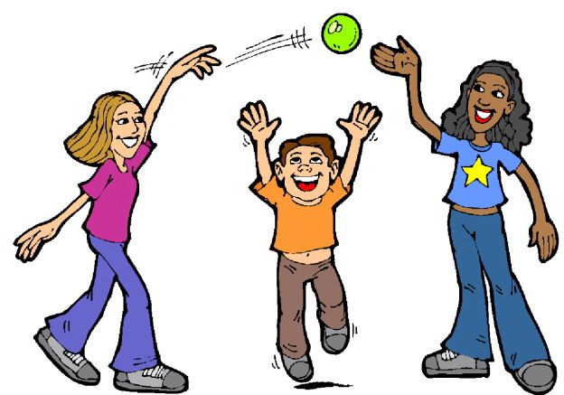 Kids Playing Outside Clipart - Free Clipart Images