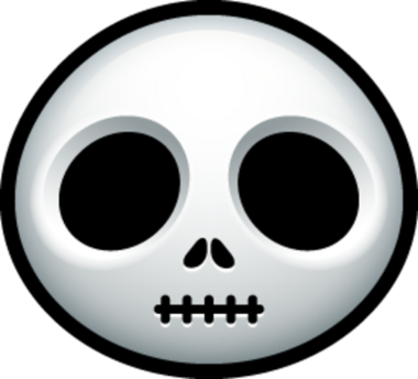 Cute Cartoon Skulls Clipart - Free to use Clip Art Resource