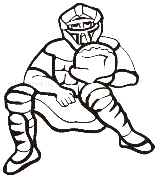 Baseball Field Coloring Pages Printable (18 Image) - Colorings.net