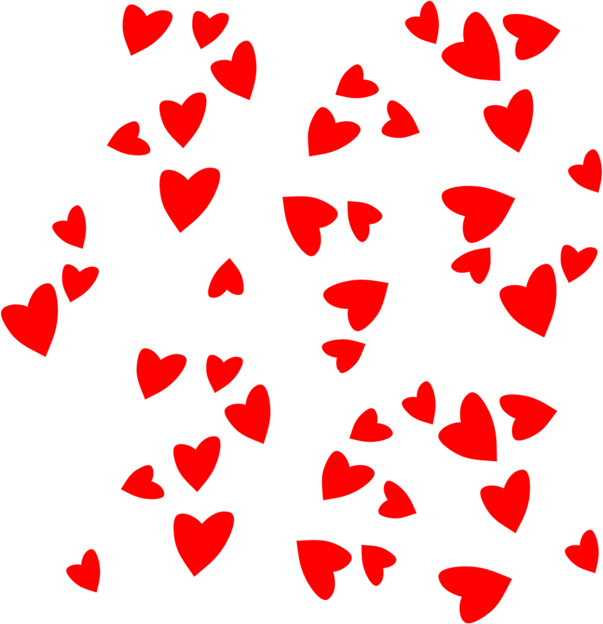 Small valentine heart clipart
