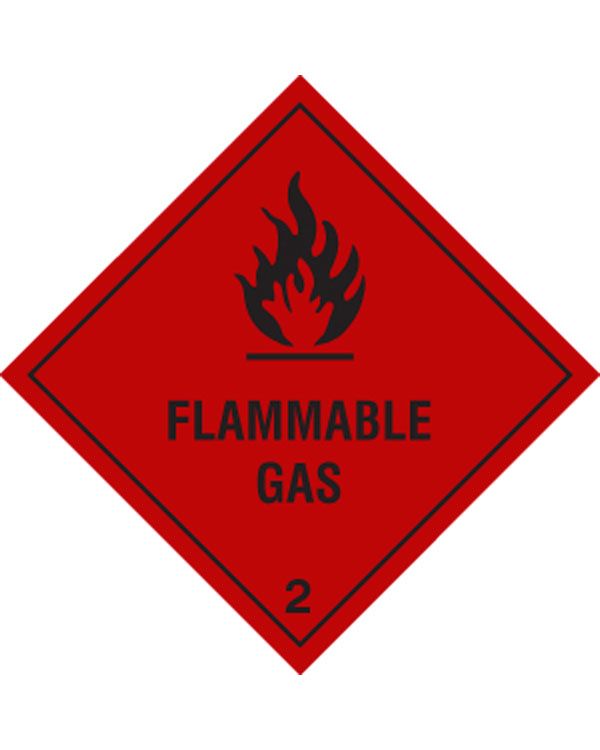 Highly Flammable Lpg Hazard Warning Sign