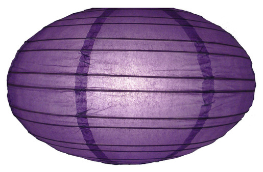 16" Dark Purple Saturn Paper Lantern (Discontinued) from ...