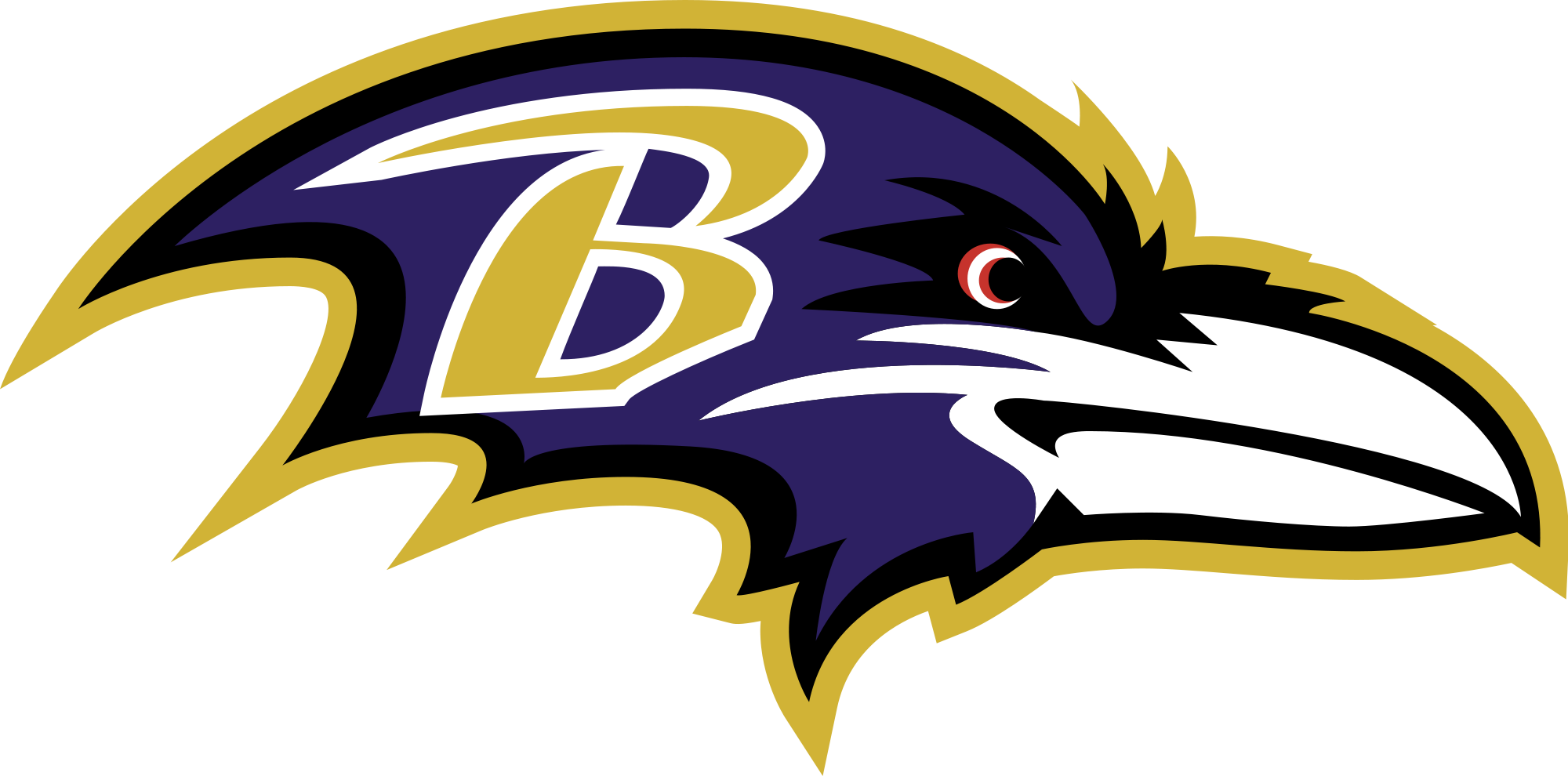 Ravens Logos Clipart
