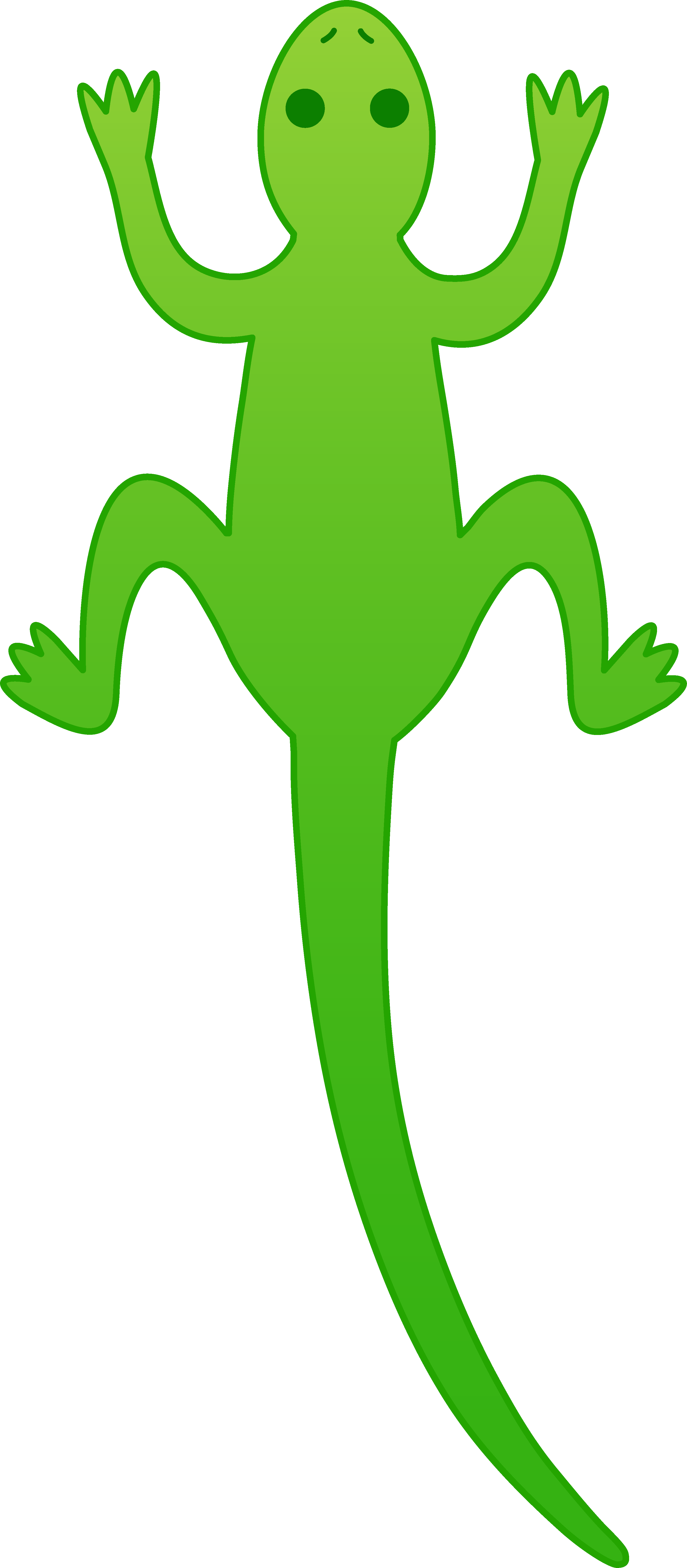 481 views Clipart lizard