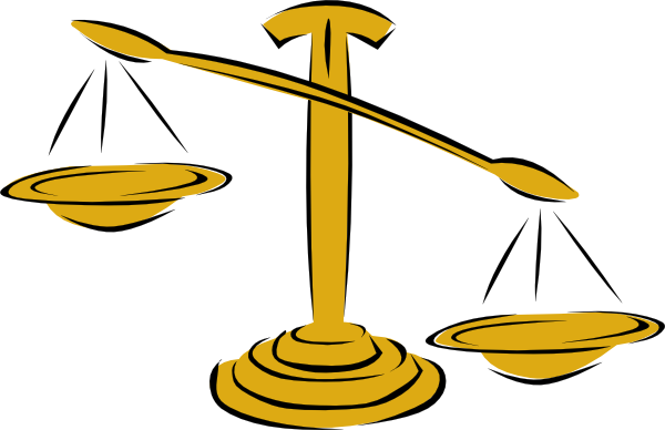 Unbalanced Scale Clipart