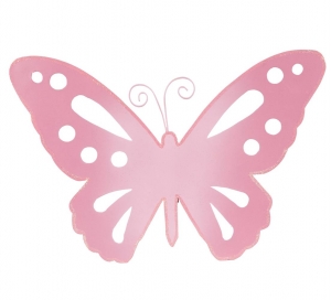 Pink butterfly clip art free