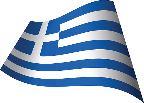 Greek Flag Clip Art, Vector Images & Illustrations