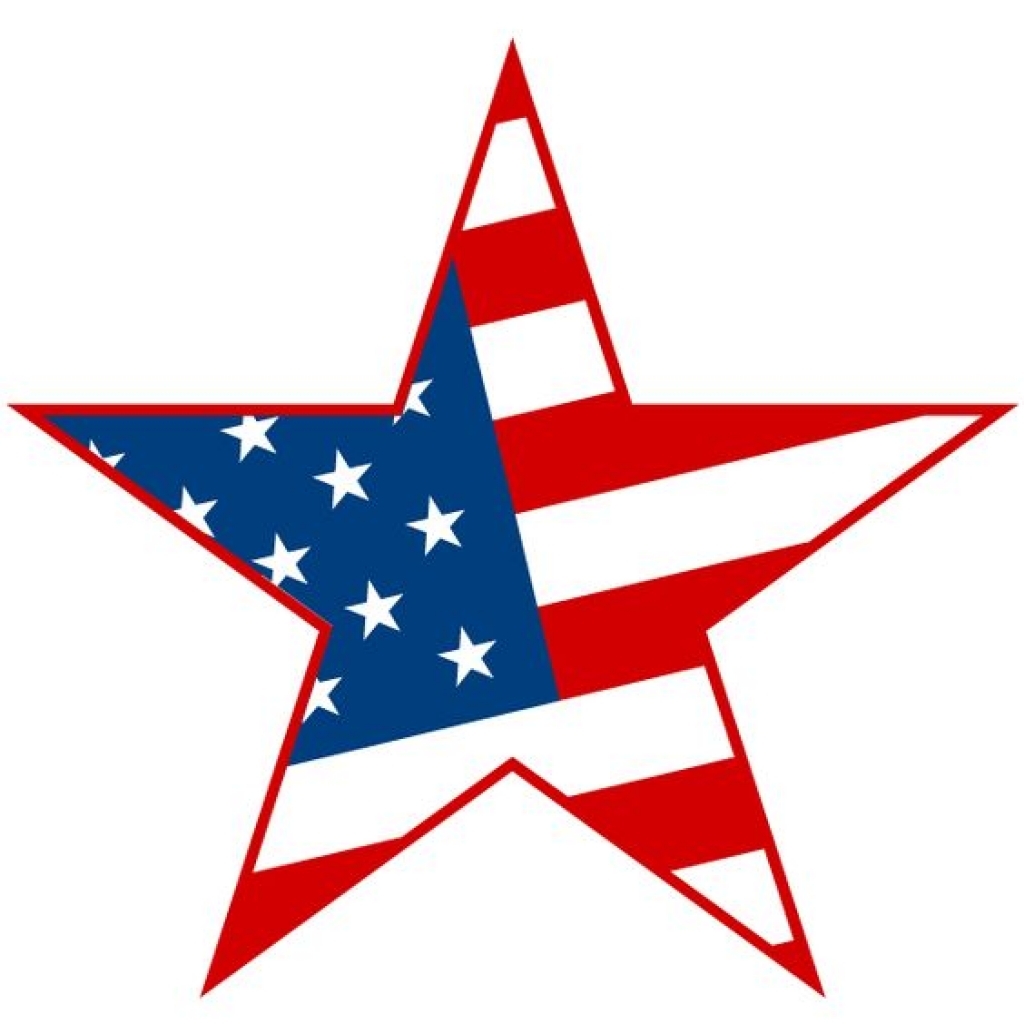 4th Of July Star Clipart Clipart Best