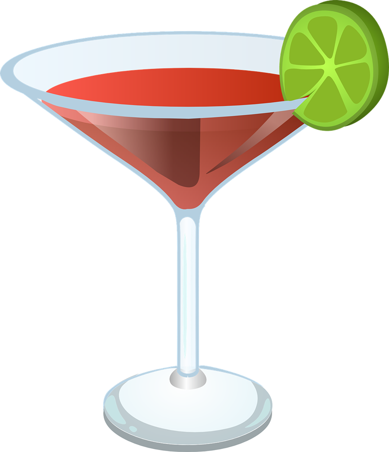 Margarita cocktail clipart