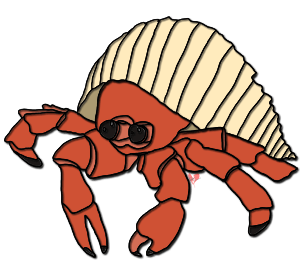 Hermit Crab Clip Art - Tumundografico