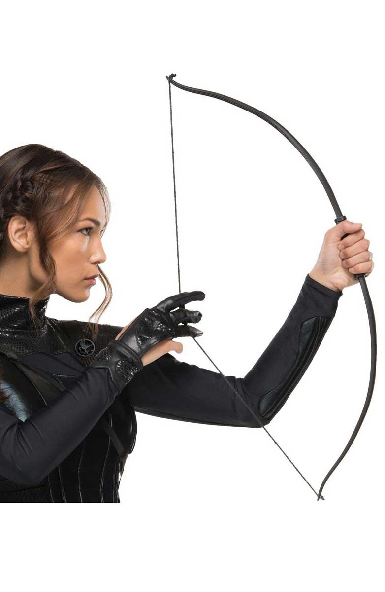 Katniss Bow Costume Accessory | Hunger Games Mockingjay Black Bow