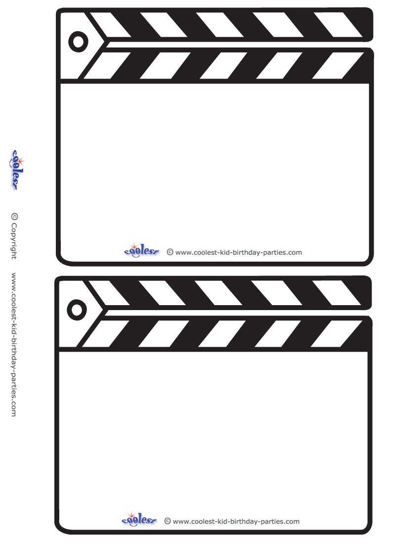 clapboard-template-clipart-best