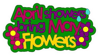 April flowers clip art