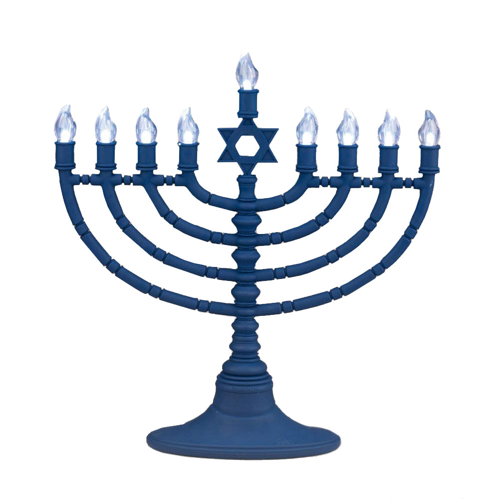 Jewish Gifts-Hanukkah Menorah-Battery Powered Menorah