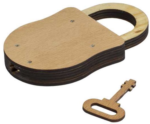 Lock and Key - IQ Locker Series Wooden Puzzle