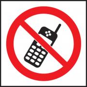 Mobile Phone Signs - No Mobile Phones Signage - Safety Equipment ...
