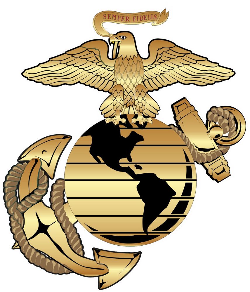 Marine Corps Eagle Globe and Anchor &#039;EGA&#039; 3.8&#034 ...