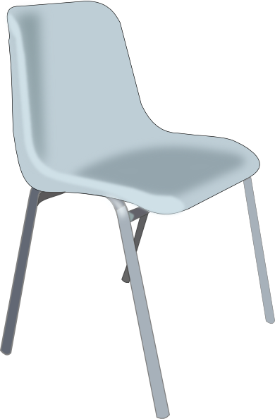 Green School Chair Clipart
