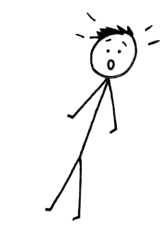 Confused Scared Worried Stick Figure by ViratSaluja on DeviantArt