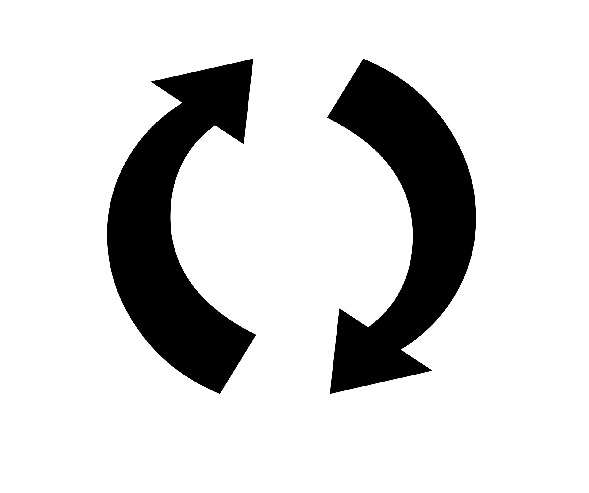 Two Arrows Refresh Symbol Free Stock Photo - Public Domain Pictures