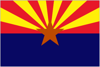 Arizona Flag (State) of United States