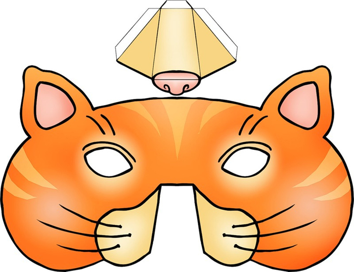 Printable Cat Mask — Crafthubs