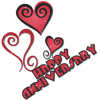 Happy Wedding Anniversary - Free animation (animated gif) - ClipArt Best -  ClipArt Best