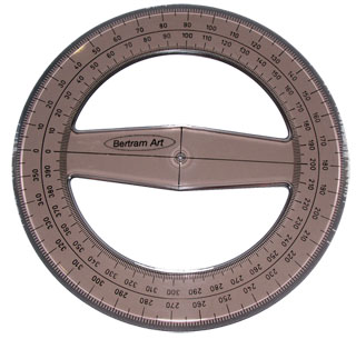 Printable 360 Degree Protractor - ClipArt Best
