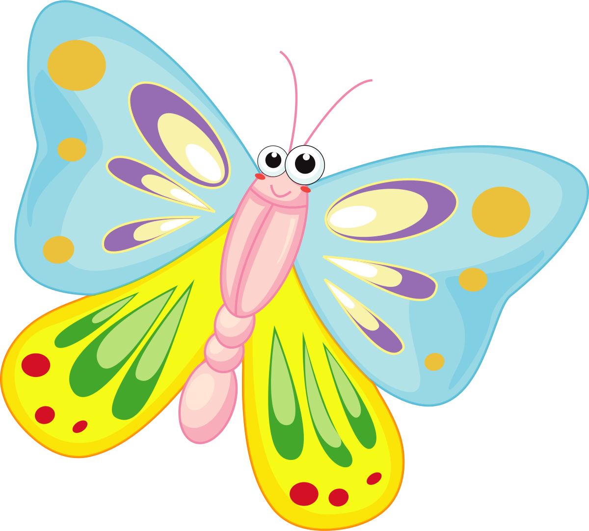 557 views butterfly clipart for kids - Vergilis Clipart