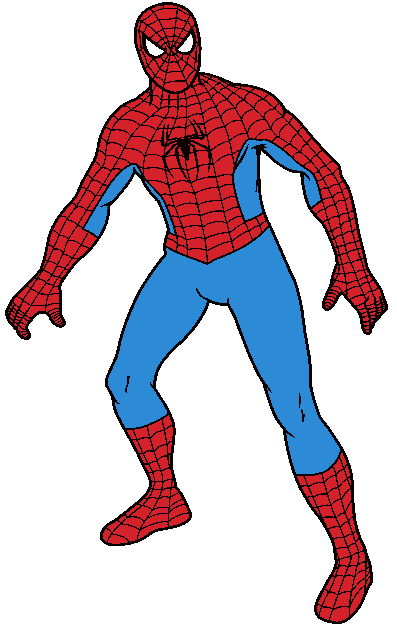 spiderman clipart