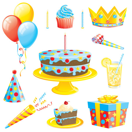 Free Birthday Vectors by FreeIconsdownload