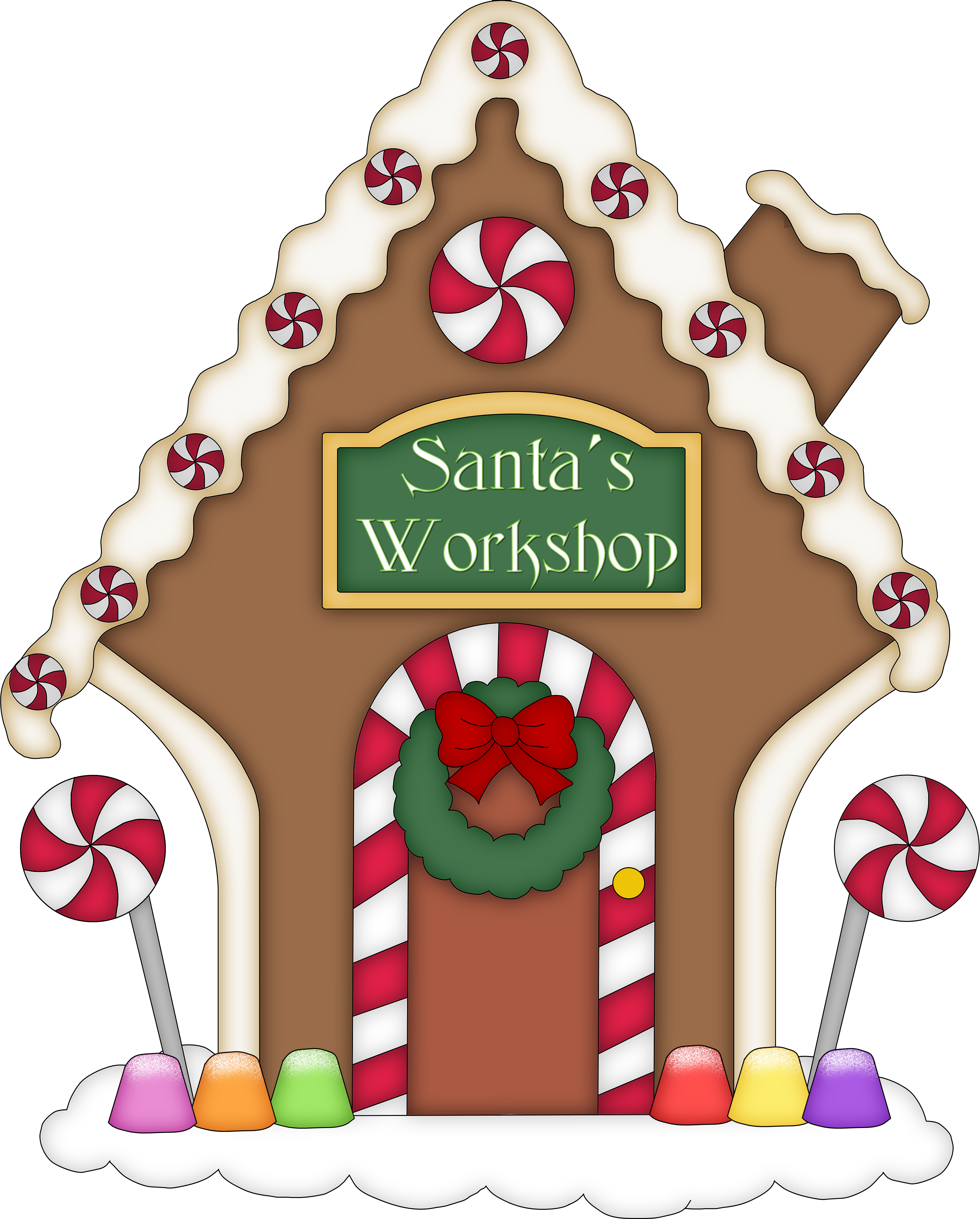 clip art gingerbread house free - photo #9