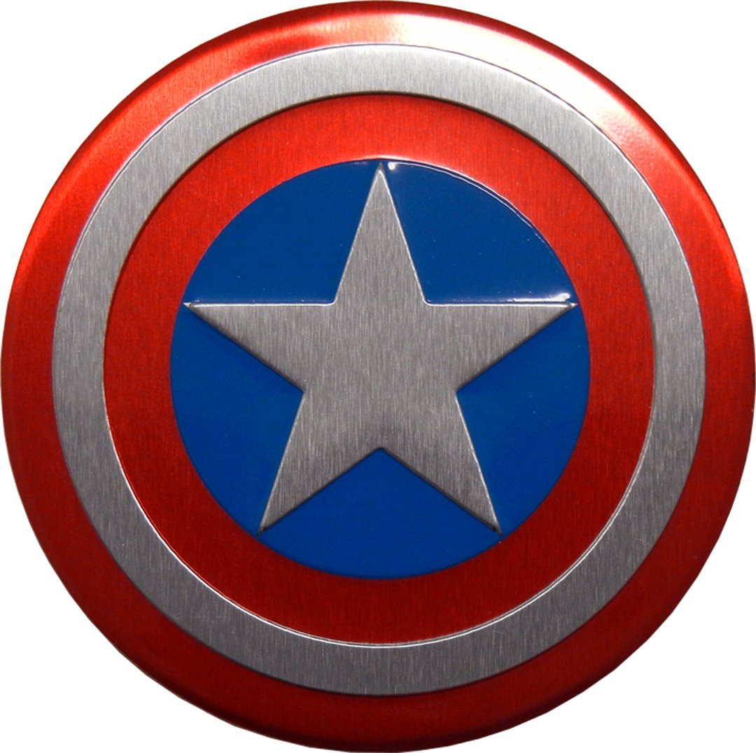 Amazon.com: Captain America Marvel Comics Superhero Shield Emblems ...