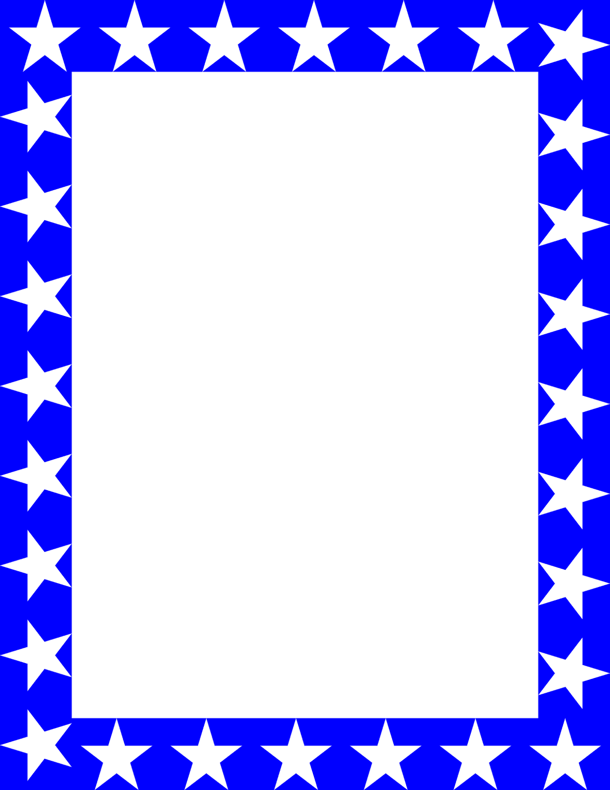 clip art borders stars - photo #5