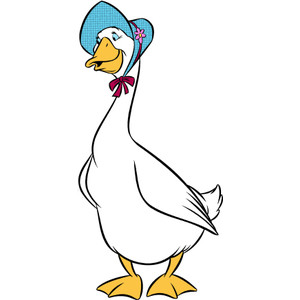 Disney Cartoon Movie Aristocats Goose Abigail Picture --> Di ...