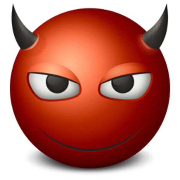 Emoticon Devil 256 | Free Images - vector clip art ...