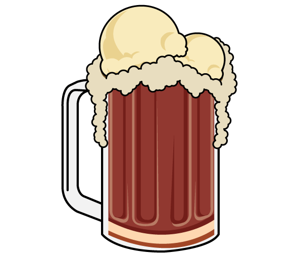 Root Beer Float Clip Art