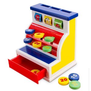 KIDS TOY CASH REGISTER PRETEND SUPERMARKET Bruin Play ...