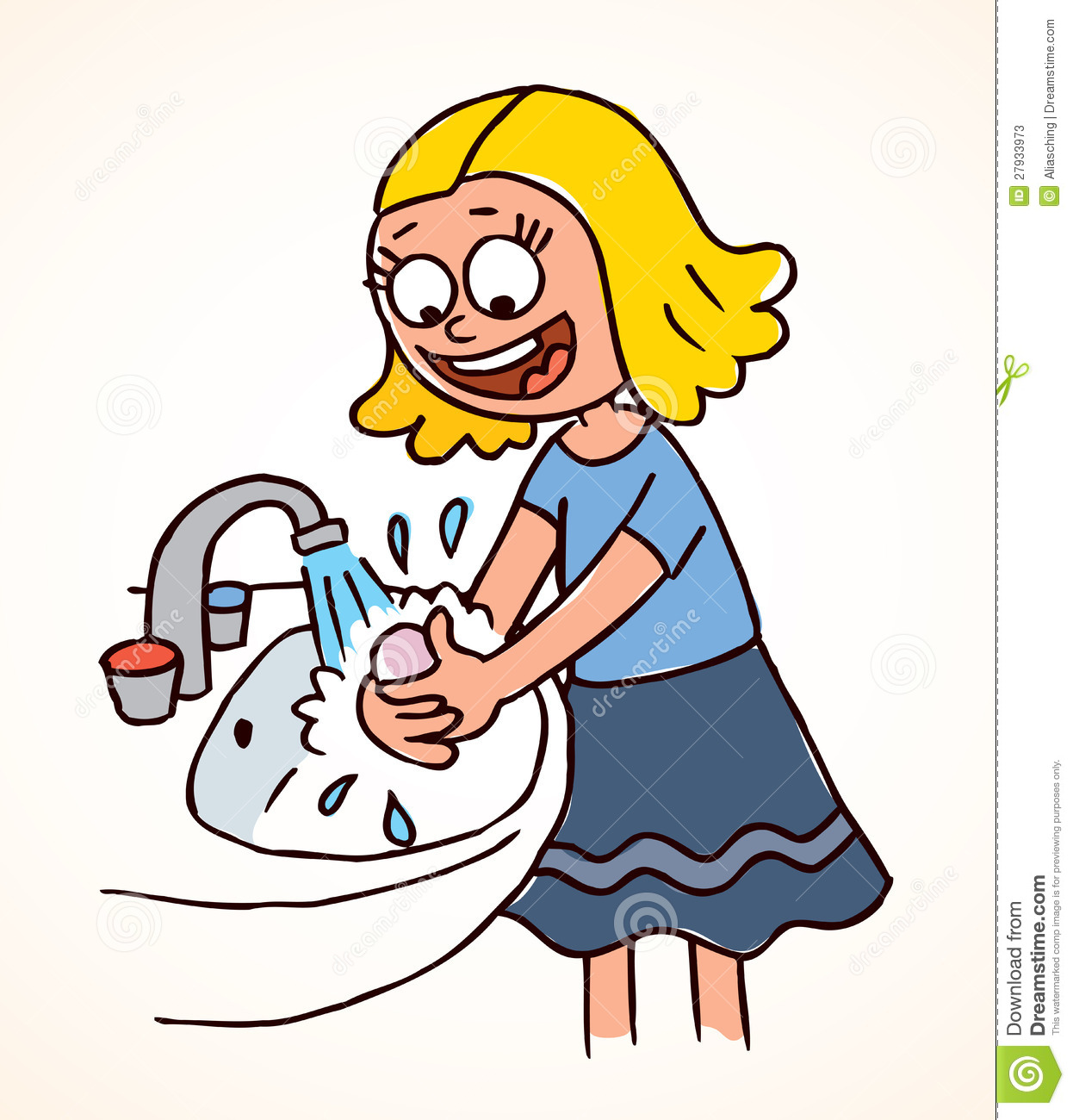 free clipart images hand washing - photo #28