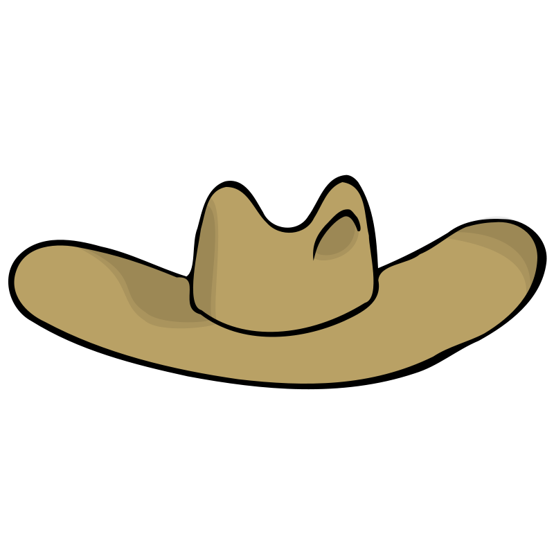 Cartoon Cowboy Hat