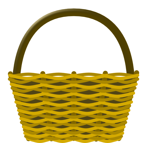 Picnic Basket Clipart Black And White - Free ...