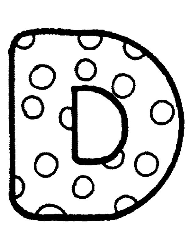 Bubble Letter Alphabet Clipart