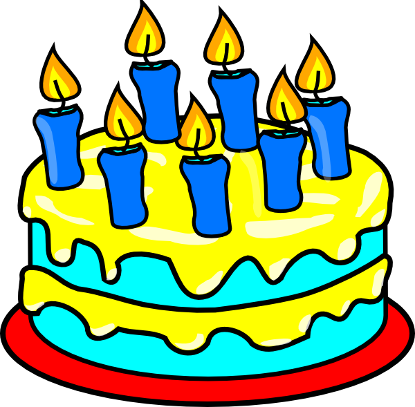 Happy Birthday Cartoon Cake - ClipArt Best