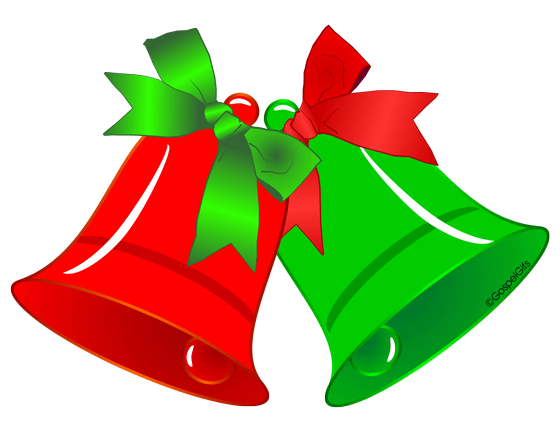 Free christmas bells clipart