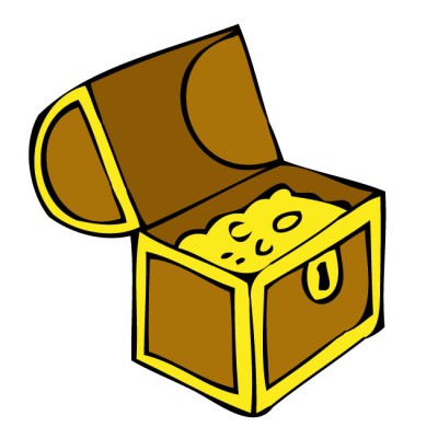 Clip art pirates treasure chest