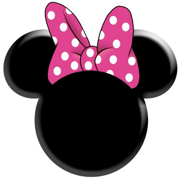 Minnie mouse head clipart free