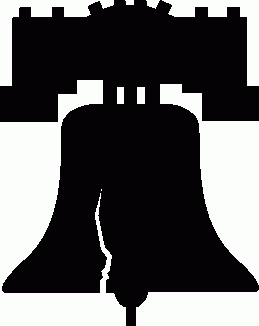 Liberty bell clipart free