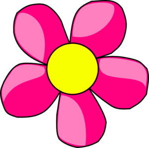 Pink Clip Art Flower - ClipArt Best