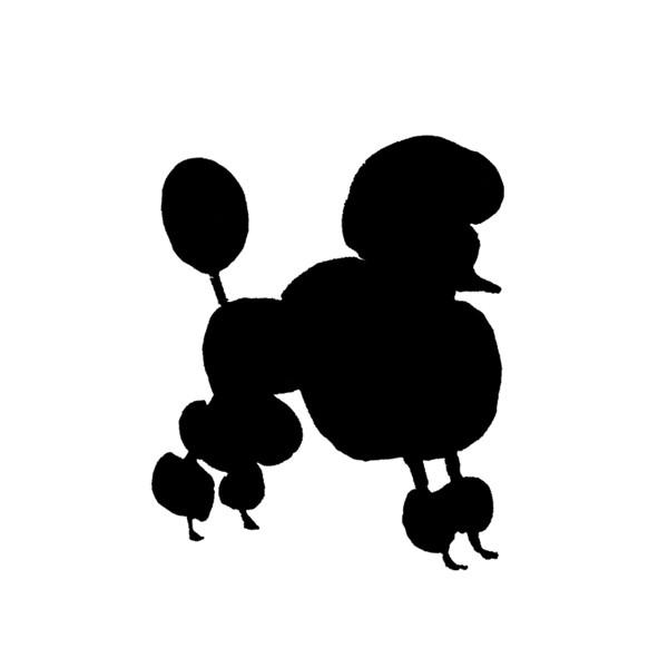 French Poodle Clipart