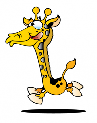 Cute Baby Cartoon Giraffe - ClipArt Best